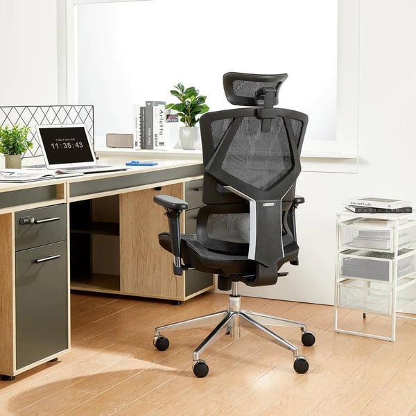 Sihoo M90C - ergonomisk kontorsstol, svart