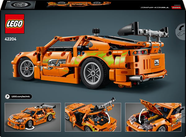 LEGO Technic 42204 – Fast and Furious Toyota Supra MK4