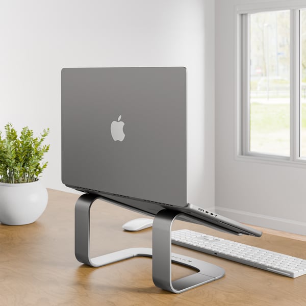 Hyper HyperSpace Laptopstativ för bärbar dator, grå