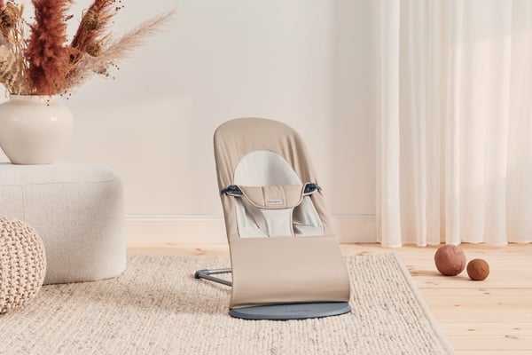 BabyBjörn Gungstol Balance Soft Väv Mellan Khaki/Beige