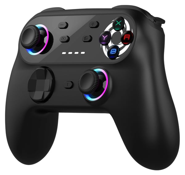 Oniverse Walli trådlös spelkontroll, piano svart, Switch / Switch 2