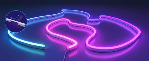 Govee Neon Rope Light 2 LED-ljusslinga, 5 meter