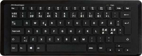 Mousetrapper Type Mini trådlöst tangentbord