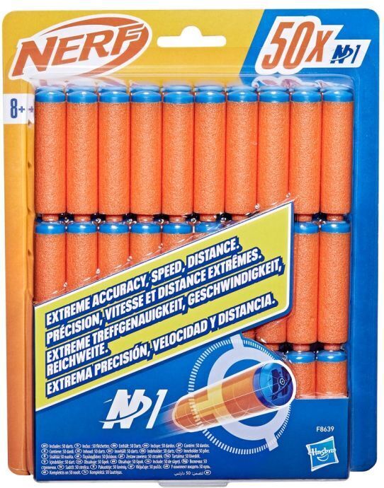 Nerf N Series -fyllammunition, 50 st