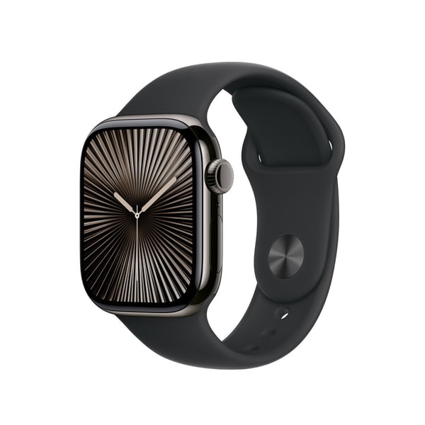 Apple Watch 42 mm svart sportarmband, S/M