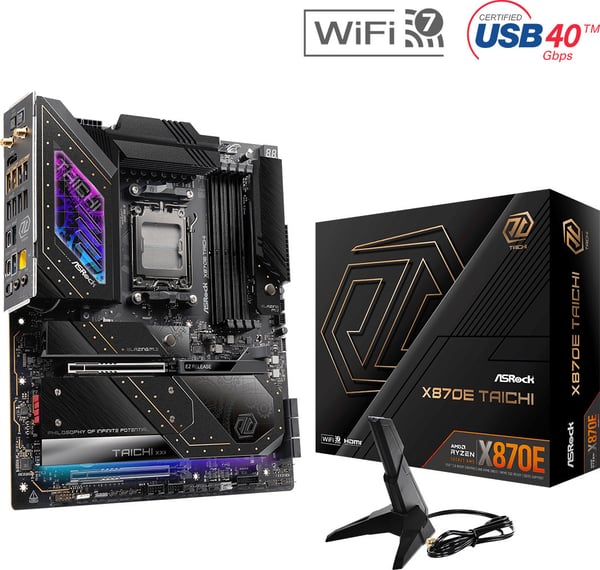 ASRock X870E Taichi E-ATX bundkort