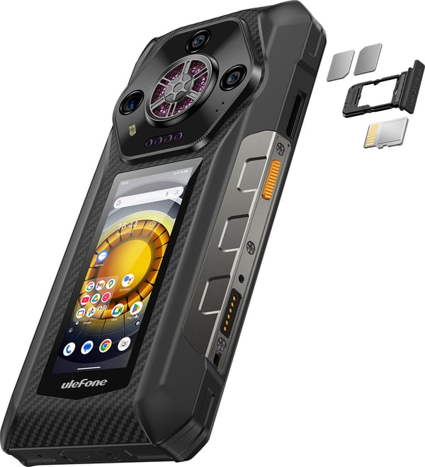 Ulefone Armor 30 Pro telefon, 512/16 GB, svart