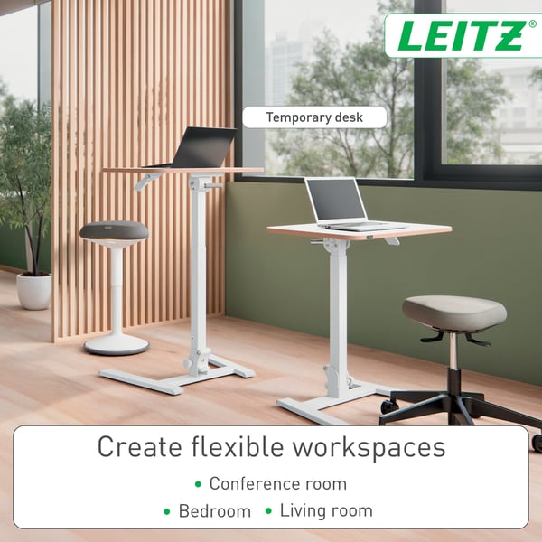 Leitz Ergo hopfälligt skrivbord, litet