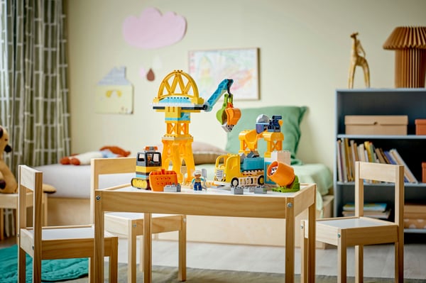 LEGO DUPLO Stad 10476 Byggarbetsplats och arbetsfordon 3-i-1