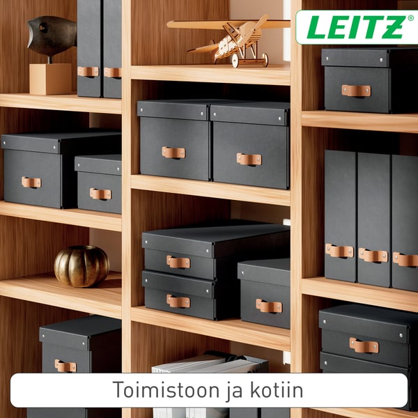 Leitz Puro tidskriftssamlare, 2 st, svart