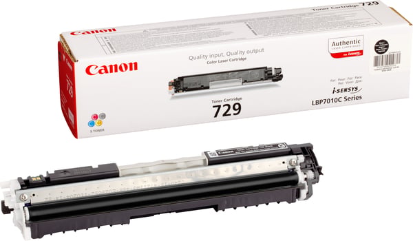 Canon 729 -lasertonerpatron, svart