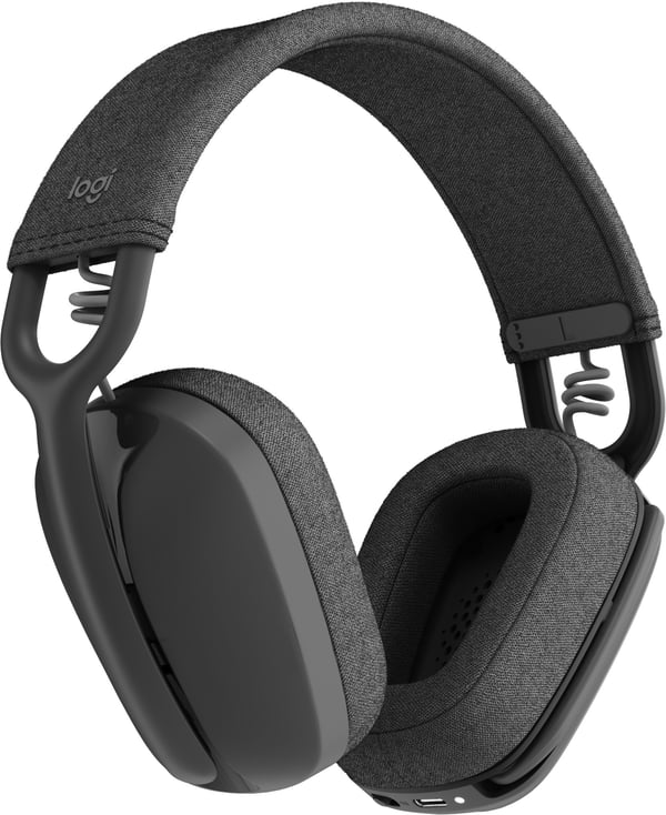 Logitech Zone Vibe 100 trådlösa hörlurar, grafit