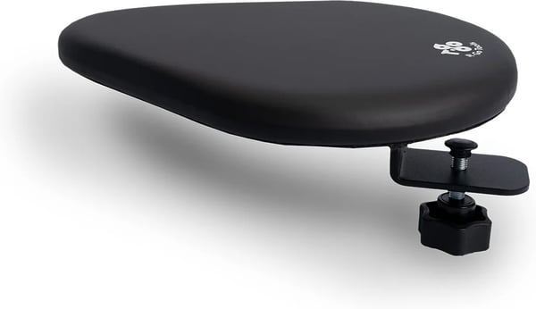 R-Go Split -ergonomiske albuepuder, sort