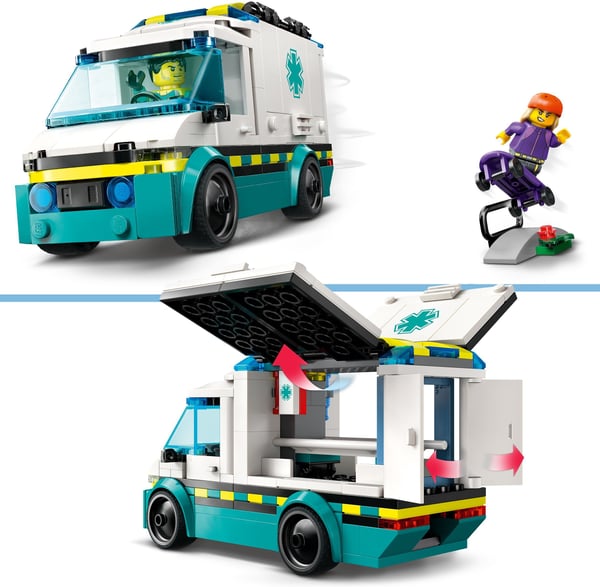 LEGO City 60451 – Ambulans kallkörning