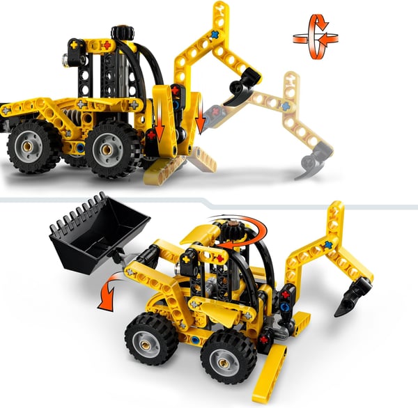 LEGO Technic 42197 – Traktorgraver
