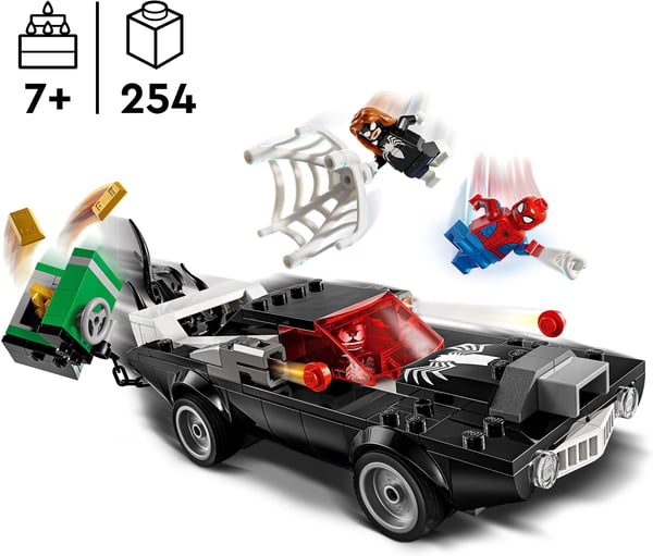 LEGO Super Heroes Marvel 76309 – Spider-Man mod Venom-muskelbil