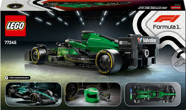 LEGO Speed Champions 77245 – Aston Martin Aramco F1® AMR24 racerbilen