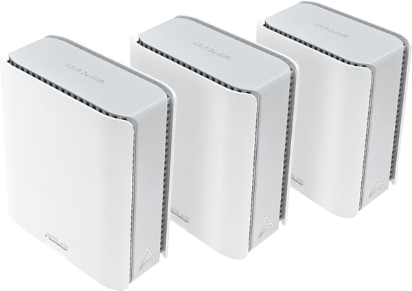 Asus ZenWiFi BT10 Tri-band WiFi 7 Mesh-system, 3-pack, vit