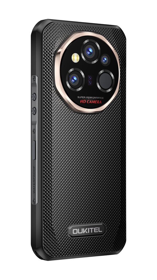Oukitel WP55 Ultra Thermal 5G-telefon, 512/12 GB, svart