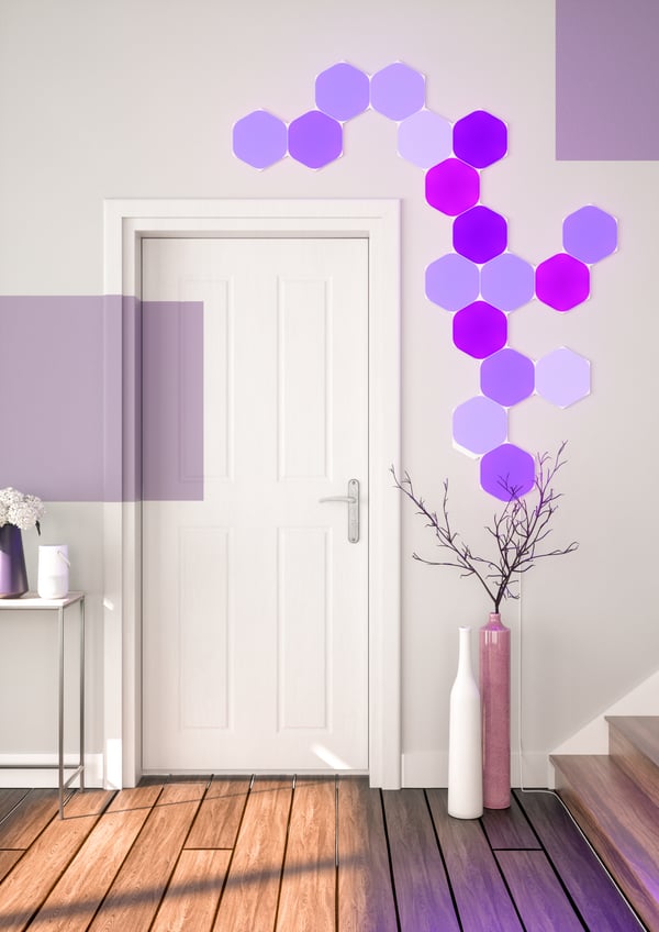 Nanoleaf Shapes Hexagon Starter Kit - startpaket, 9 paneler