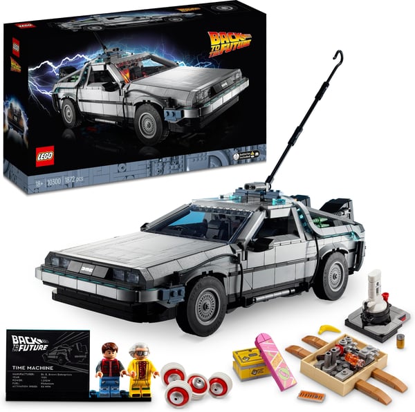 LEGO Creator Expert 10300 - Tilbage til fremtiden tidsmaskine