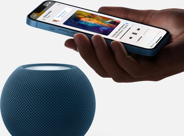 Apple HomePod mini - smart högtalare, vit (MY5H2)