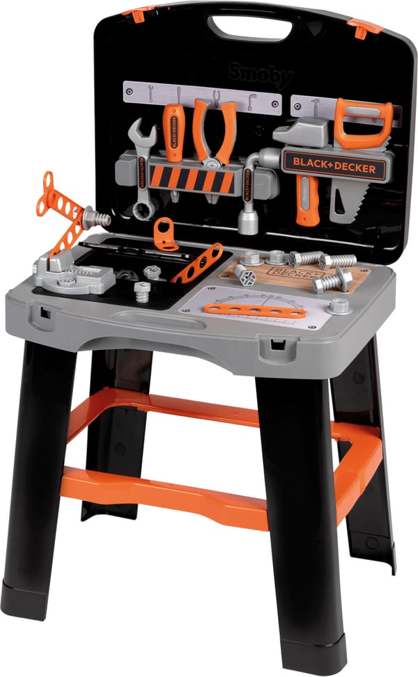 Smoby Black & Decker Bricolo Smart - Monterbar arbetsbänk
