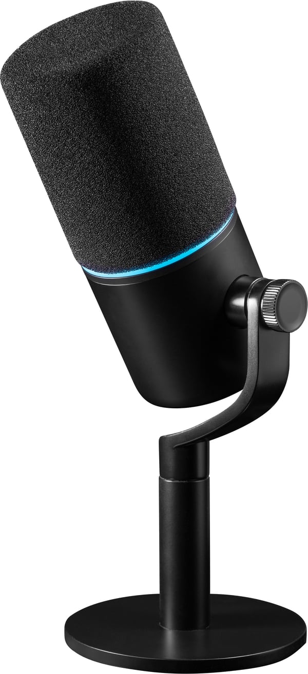 Kisai DC01 USB / XLR mikrofon, svart