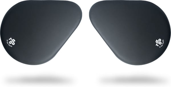 R-Go Split -ergonomiske albuepuder, sort R-Go Split -ergonomiske albuepuder, sort