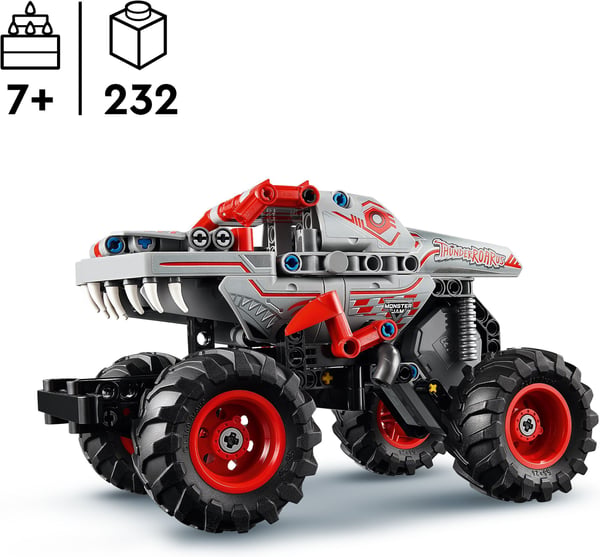 LEGO Technic 42200 – Monster Jam ThunderROARus ‑hvilkemotorbil