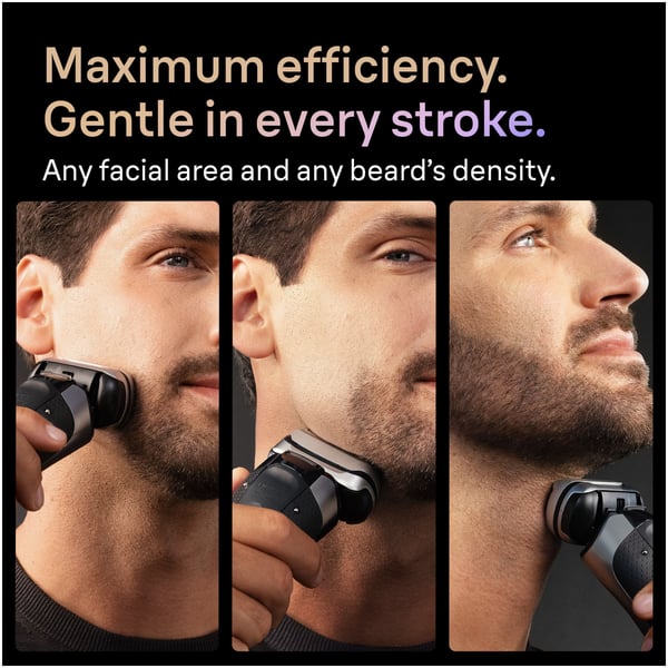 Braun Series 9 PRO+ 9667CC Wet&Dry -Pro SensoAdapt rakapparat med SmartCare-station, Silver