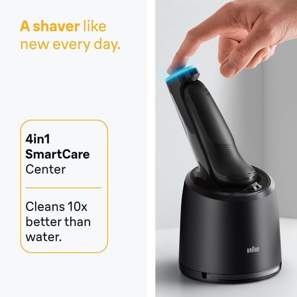 Braun Series 5, 52-N7200CC Wet&Dry -rakapparat med SmartCare-station