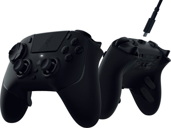 Razer Raiju V3 Pro trådlös spelkontroll PS5 och PC, svart