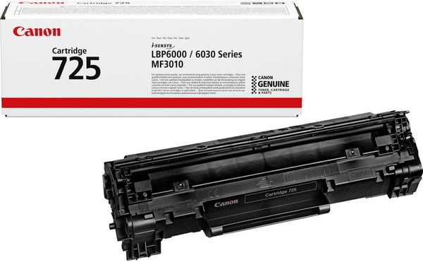 Canon 725 -laserfärgpatron, svart