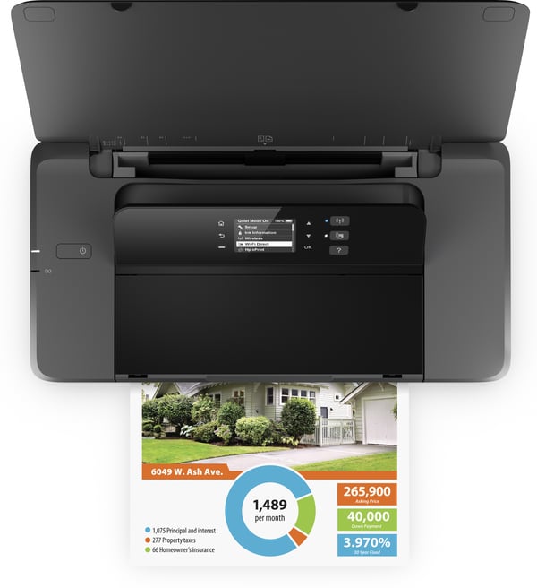 HP Officejet 200 Mobile -skrivare