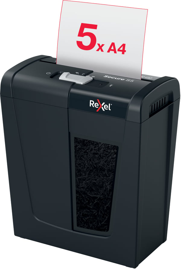 Rexel Secure S5 -papirstrimler, P5