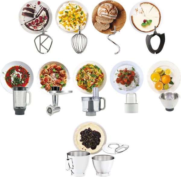 Kenwood KVL85.704SI Titanium Chef Baker XL Megapack -allmaskin.