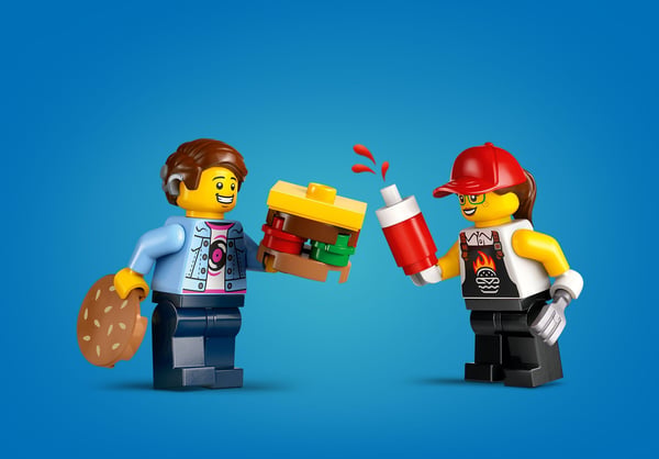LEGO City Hamburgerbil Bygg- och lekset 60404