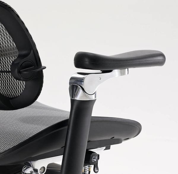 Sihoo Doro S300 - ergonomisk kontorsstol med fotstöd, svart