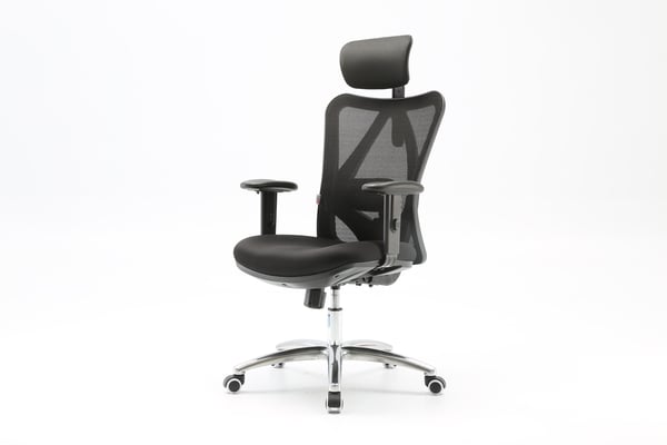 Sihoo M18 - ergonomisk kontorsstol, svart
