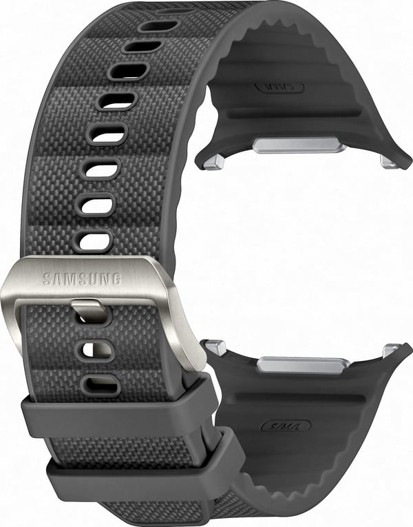 Samsung Galaxy Peak Form -armband, Watch Ultra, mörkgrå