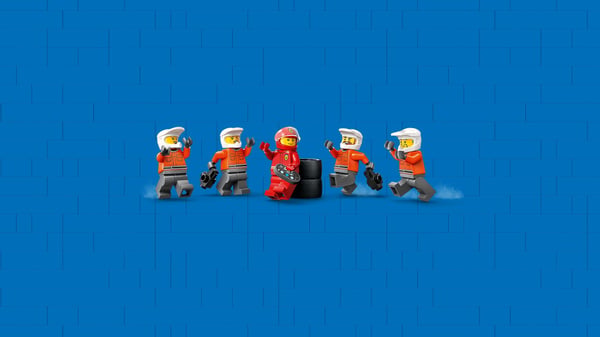 LEGO City 60443 – F1-boxstopp och pitcrew samt Ferrari-bil
