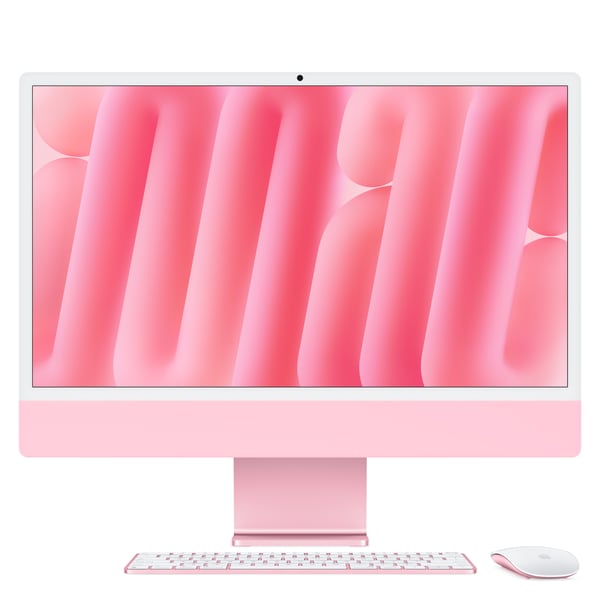 Apple iMac 24" M4 24 Gt, 512 Gt -dator, rosa (MD2U4)