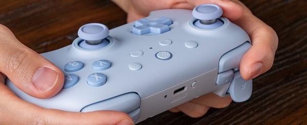 8BitDo Ultimate 2C Bluetooth-spelkontroll, blå, Switch