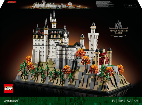 LEGO Architecture 21063 Neuschwansteins slott