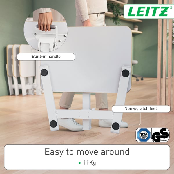 Leitz Ergo hopfälligt skrivbord, litet