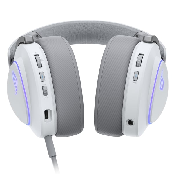 Asus ROG Delta II trådlösa gamingheadset, vit