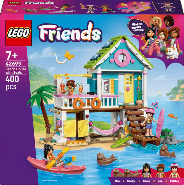 LEGO Friends 42699 Strandvilla och sälar