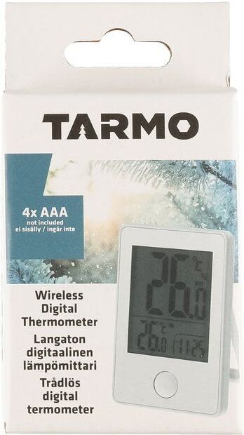 Tarmo digital termometer, indendørs/udendørs
