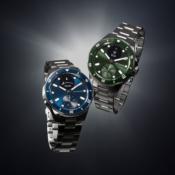 Withings Scanwatch Nova -smartwatch, 42 mm, grøn